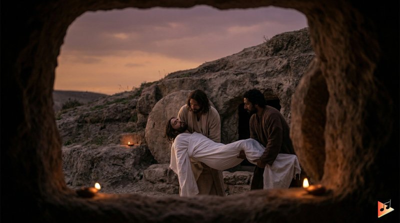 Die Kreuzabnahme und Grablegung